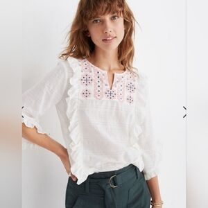Madewell Cassia Embroidered